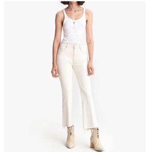 Mother Denim The Insider Ankle Fray in Act Natural Size 29